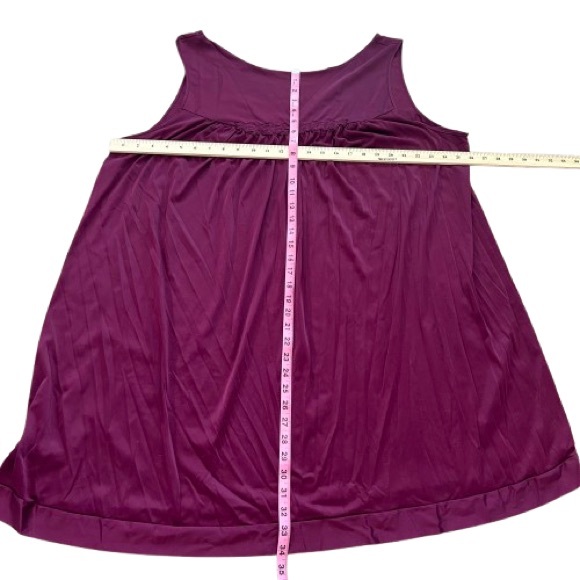 Vintage Vanity Fair Romantic Slip Dress Size 3XL, floral embellishments - Picture 16 of 16